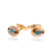 9ct gold opal cufflinks