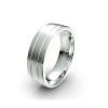 men's wedding ring, wedding band, white gold ring, yellow gold band