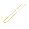 18ct yellow gold box chain 1.0mm