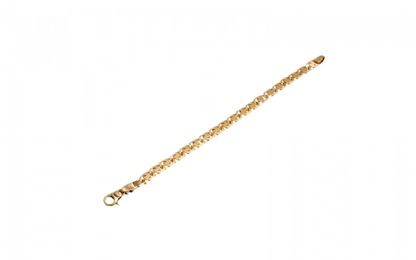 18ct yellow gold birdseye-bracelet