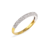 pave set diamond wedding ring 18ct gold