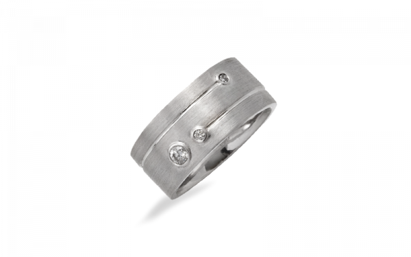 white gold mens diamond ring