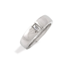 white gold mens diamond ring baguette