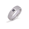 white gold mens black diamond ring