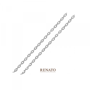 18ct white gold trace chain necklace 29702