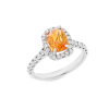 yellow sapphire diamonds ring
