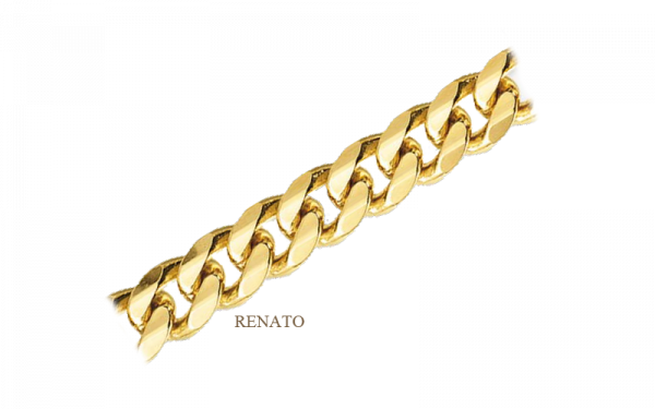 18ct yellow gold curb cuban link chain _220 yellow gold