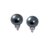 Classic Pearl & diamond studs