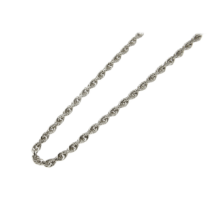White gold rope chain-06291