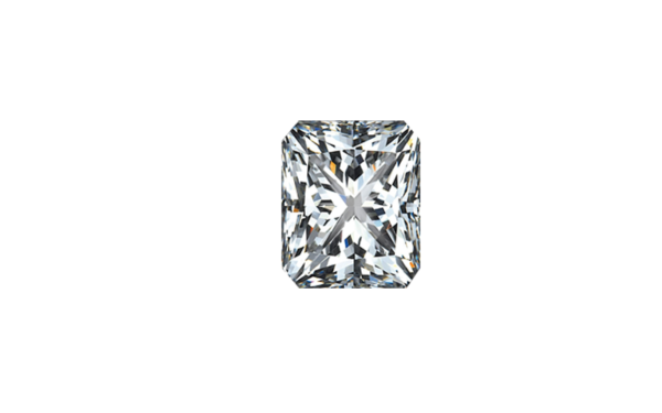 Radiant cut diamond