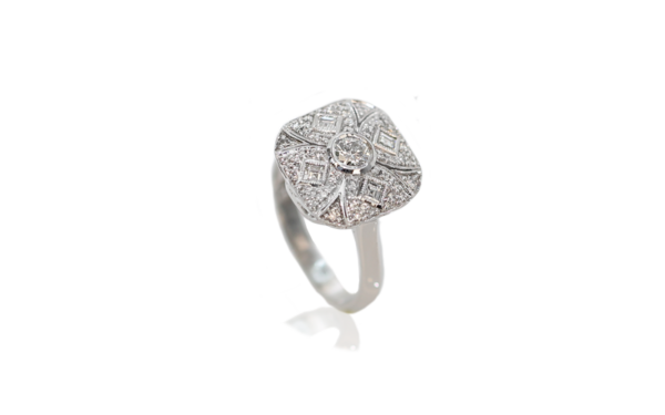 Art Deco Diamond Ring - Livia