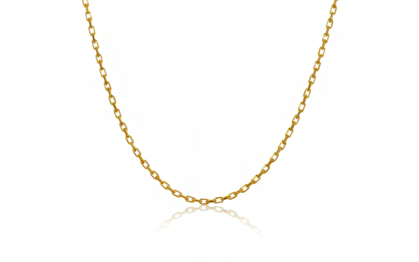 diamond cut trace chain Yellow 31139