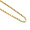 yelllow gold foxtail chain