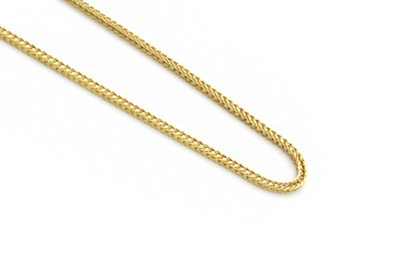 yelllow gold foxtail chain