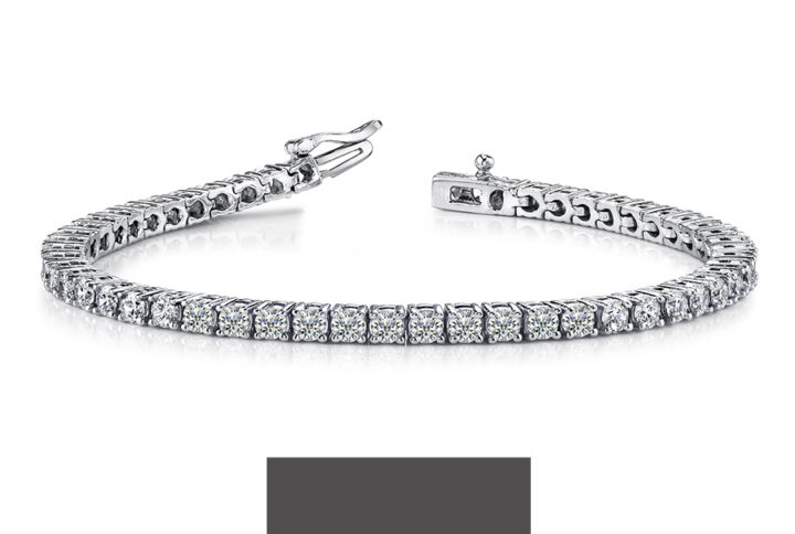 Get ready to dazzle this holiday season with the timeless elegance of 18ct White Gold Tennis Bracelets!