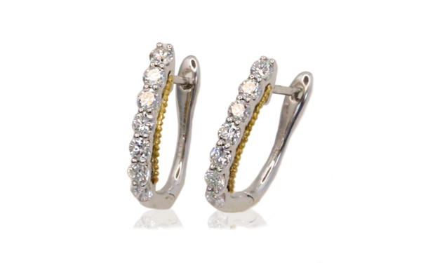 30938 diamond hinge with yellow gold