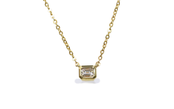 31200 diamond emerald pendant copy