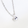 18ct white gold diamond pendant