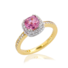 30078 pink sapphire with diamonds halo