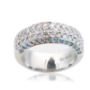 30173 B pave set white and blue diamonds
