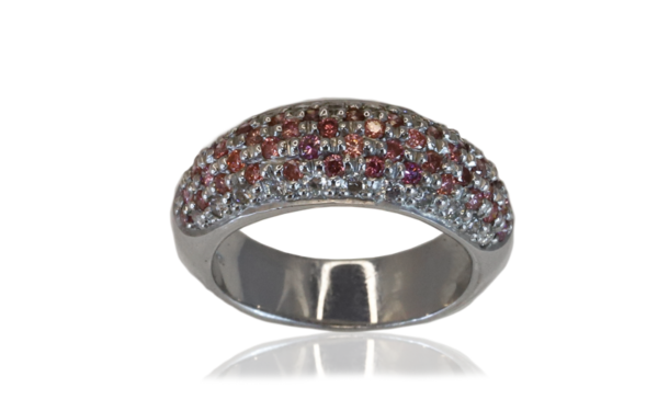 30301 B white and red diamonds