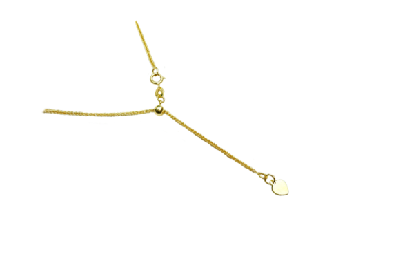 diamond cut trace chain Yellow