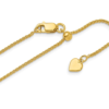 yelllow gold foxtail chain