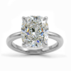 cushion cut solitaire engagement ring