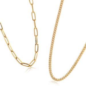 Gold chains Melbourne collection