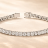 white gold tennis bracelet