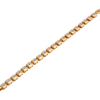 18ct yellow gold princess cut tennis bracelet rub in set 2.80 carats diamond set